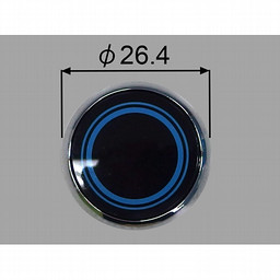 LIXIL・INAX 表示ボタン（青) 洗面化粧室 部品 [63-29(C)(1P)]