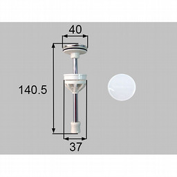 LIXIL・INAX ヘアーキャッチャー付排水栓 洗面化粧室 部品 [BB-RS(450)-10-30C]