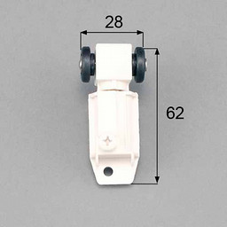 LIXIL・トステム 浴室中折ドア吊車セット（上部吊部品）右用 浴室ドア部品 [DCZZ328]