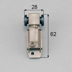 LIXIL・トステム 浴室中折ドア吊車セット（上部吊部品）右用 浴室ドア部品 [DCZZ329]
