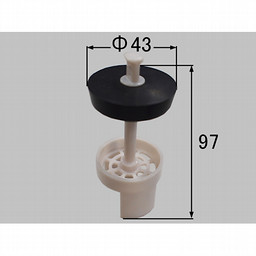 LIXIL・INAX ヘアーキャッチ付つまみ排水栓 洗面化粧室 部品 [LF-FA4G-1]