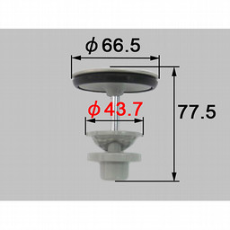 LIXIL・INAX ヘアーキャッチャー付き排水栓マグネット付 洗面化粧室 部品 [LF-GR-HC]