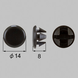 LIXIL 穴隠しカバー直径10ミリ穴用（５個セット） リビングメンテナンス用部品[JNPU31×5]