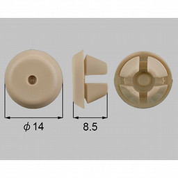 LIXIL・トステム プッシュボタンφ１０用 勝手口ドア部品[APJX960E68×5]