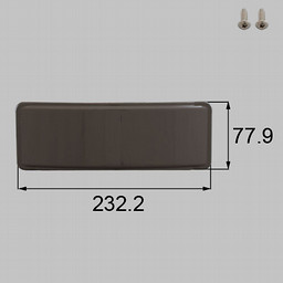 LIXIL・TOEX 柱キャップ（電動柱用） カースペース部品[KNQ547723×1 BI513×2]