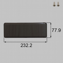 LIXIL・TOEX 柱キャップ（電動柱用） カースペース部品[KNP547723×1 BI513×2]