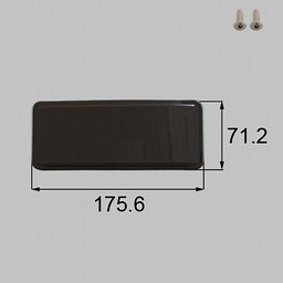 LIXIL・TOEX 柱キャップ（手動柱用） カースペース部品[KFR573549×1 BI513×2]