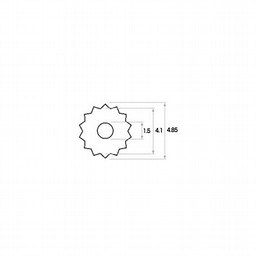 LIXIL・TOEX 網押棒（ＰＰ用） ガーデンスペース部品[CPJ531×10メートル巻]